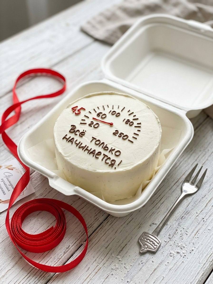 Бенто - торт «Все только начинается»